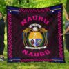 Nauru Polynesian Quilt Pink Love Style J11 Quilt  Quilt